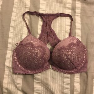 NWOT VS Racer back push up bra 32D